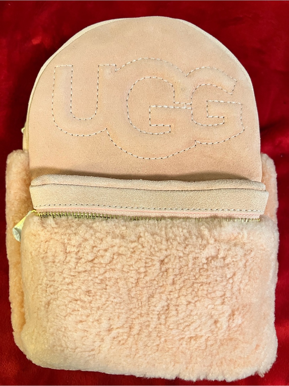 UGG Blush Shearling Mini Backpack
